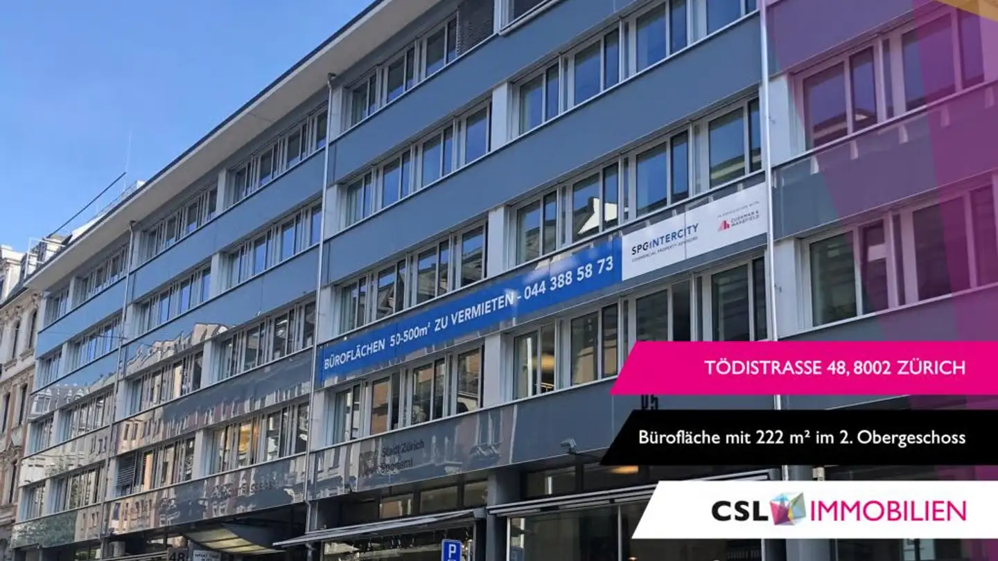 Office space for rent - Tödistrasse 48, 8002 Zürich