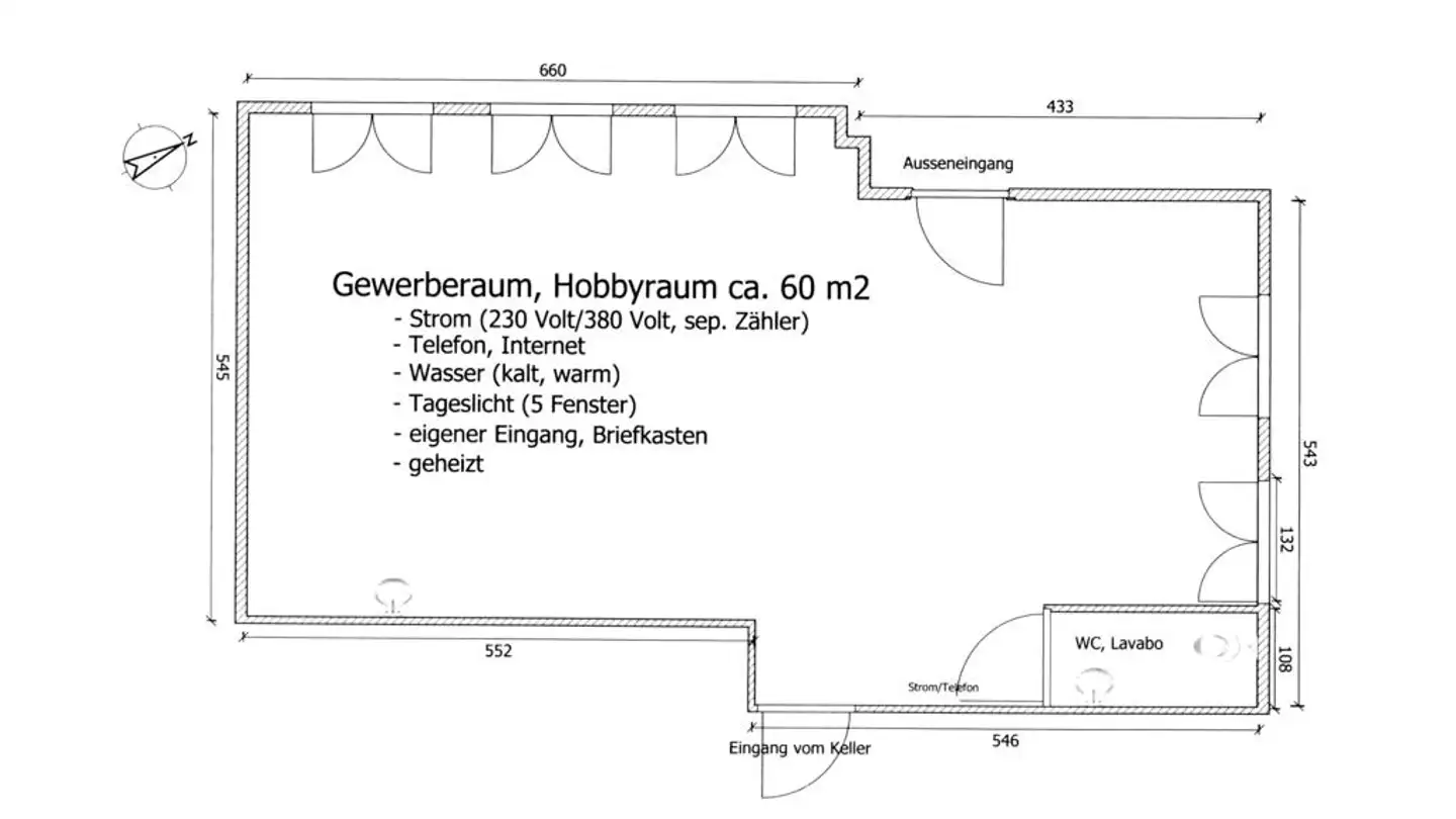 Commerciale in affitto - Brunnenwiesenstrasse 6, 8108 Dällikon - Foto 2