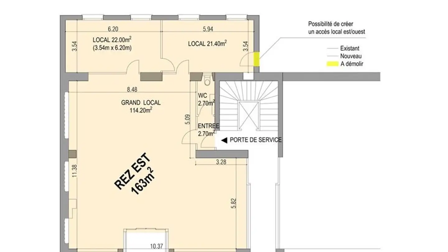 Shop for rent - Rue Du Bourg 2, 3960 Sierre