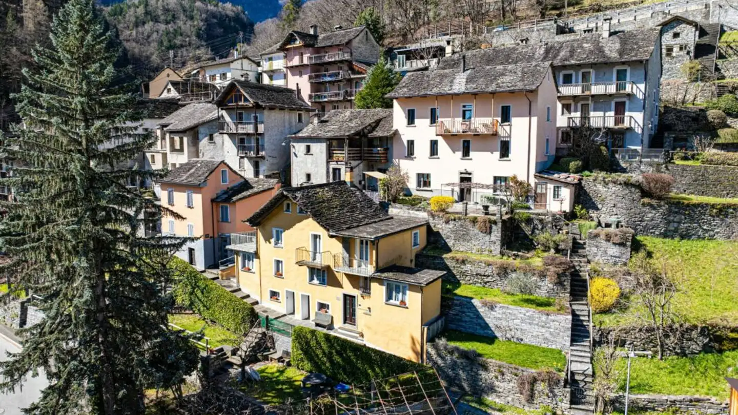 Maison individuelle à vendre - Via Val Rovana 1, 6675 Cevio