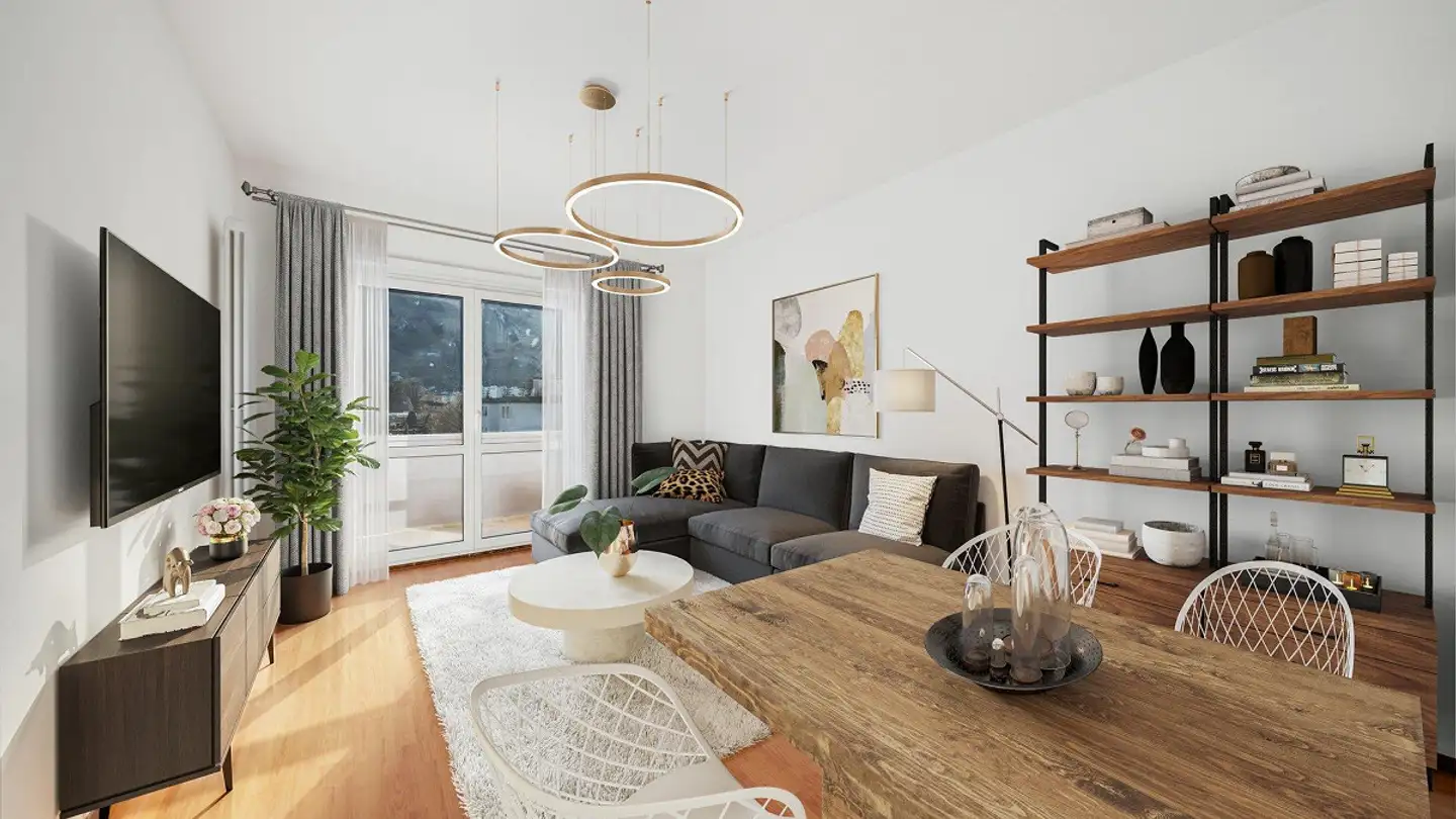 Apartment for rent - Via Franco Zorzi 25, 6500 Bellinzona - Photo 3