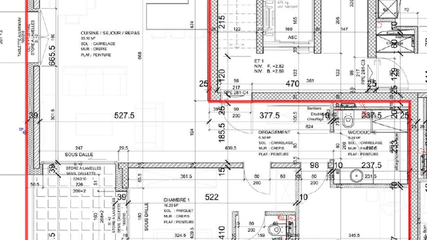 Wohnung mieten - Route De Bourguillon 1b, 1723 Marly