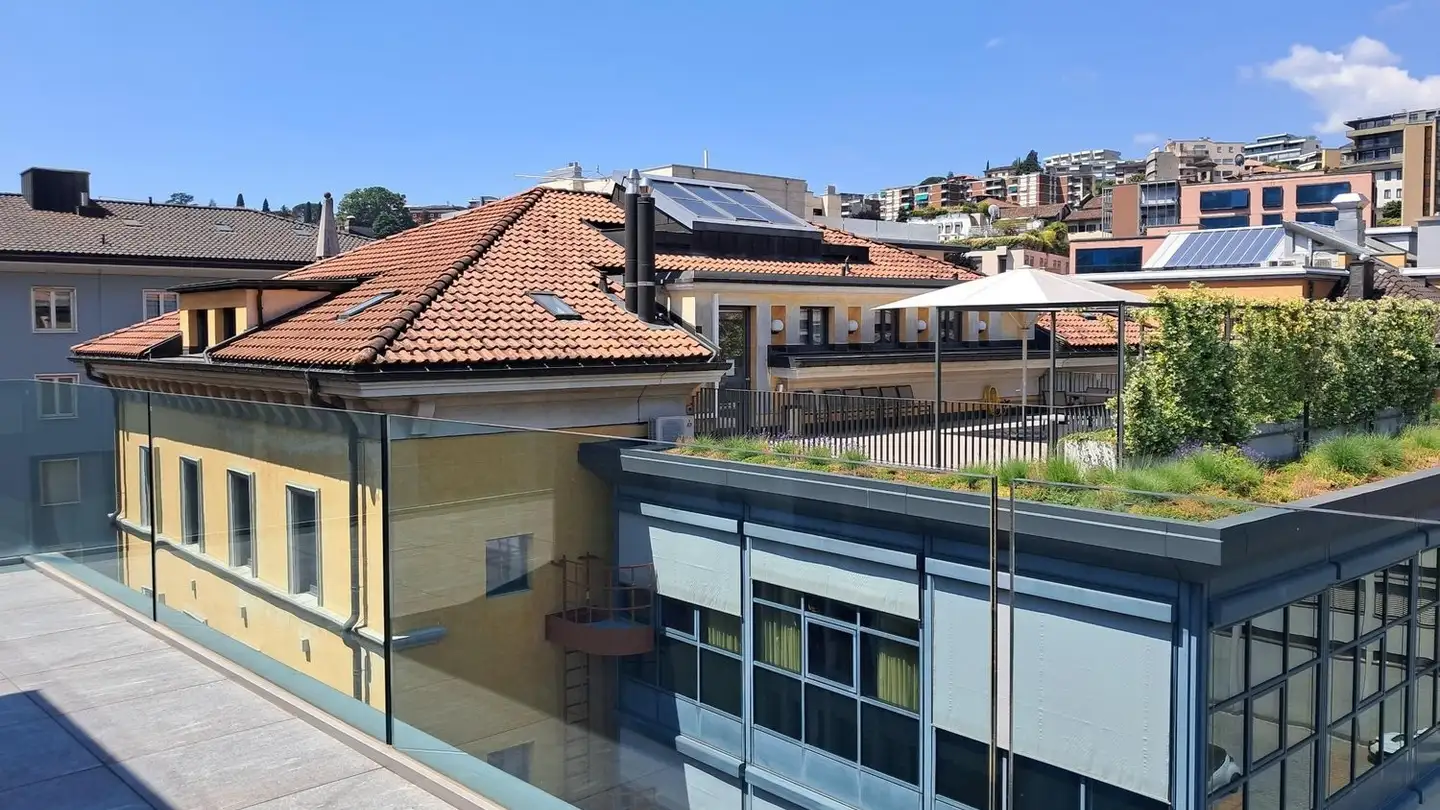 Penthouse mieten - Viale Stefano Franscini 3, 6900 Lugano