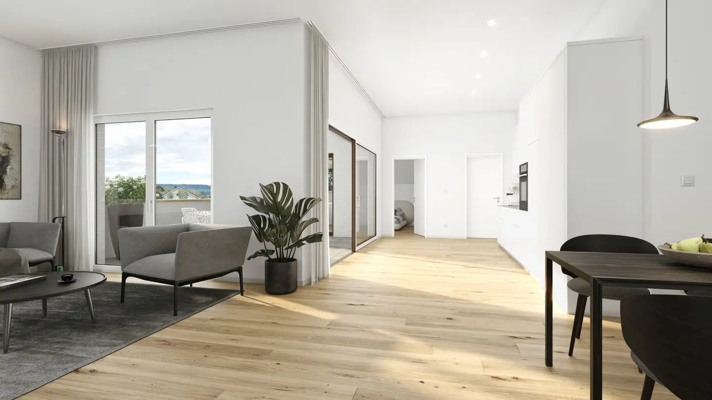 Attic flat for rent - Im Aengerli 6, 4313 Möhlin