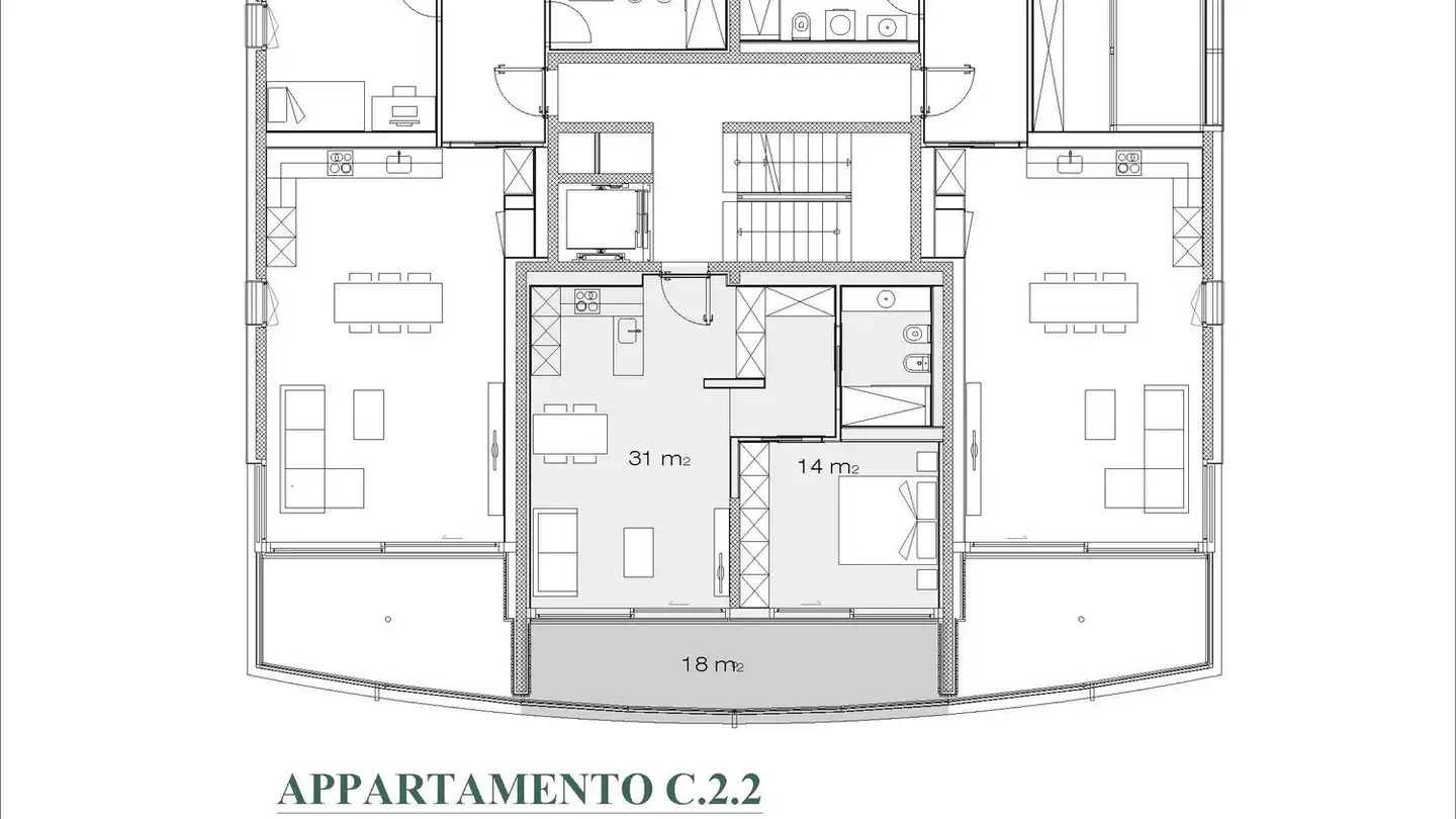 Wohnung kaufen - Via Remorino 17, 6648 Minusio - Foto 2