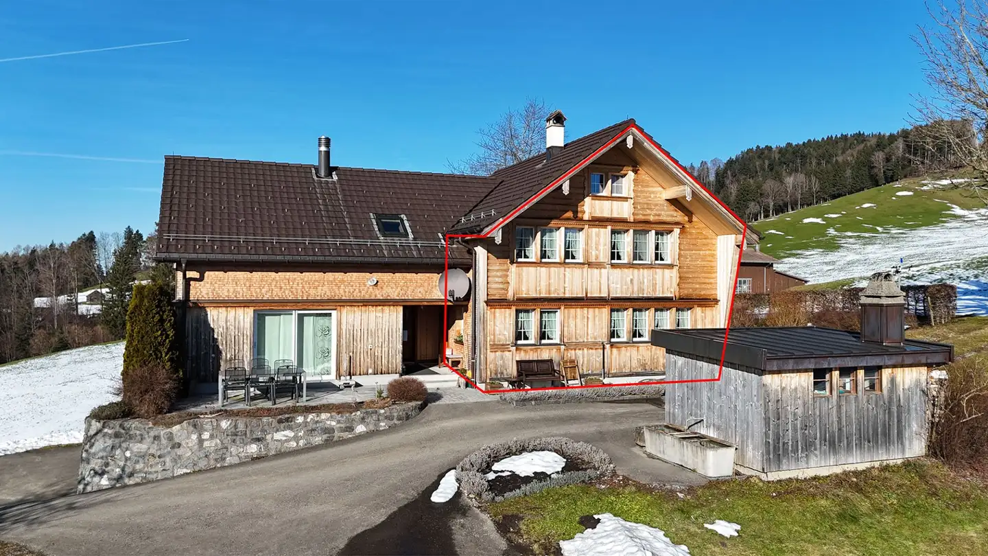 Wohnung mieten - Vorderhaslen 11, 9054 Haslen AI