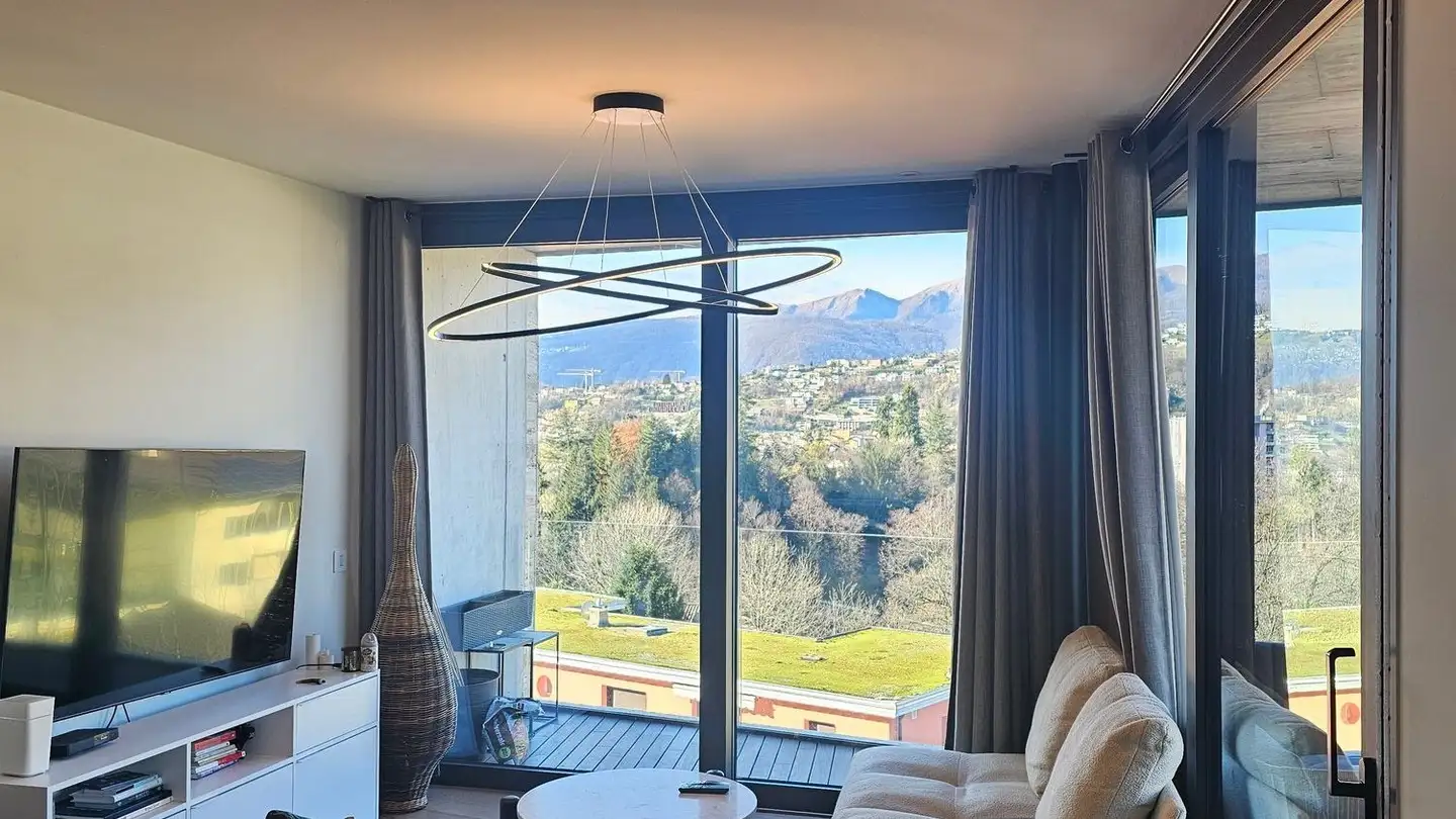 Attic flat for rent - Via Della Zòca 2, 6964 Davesco-Soragno