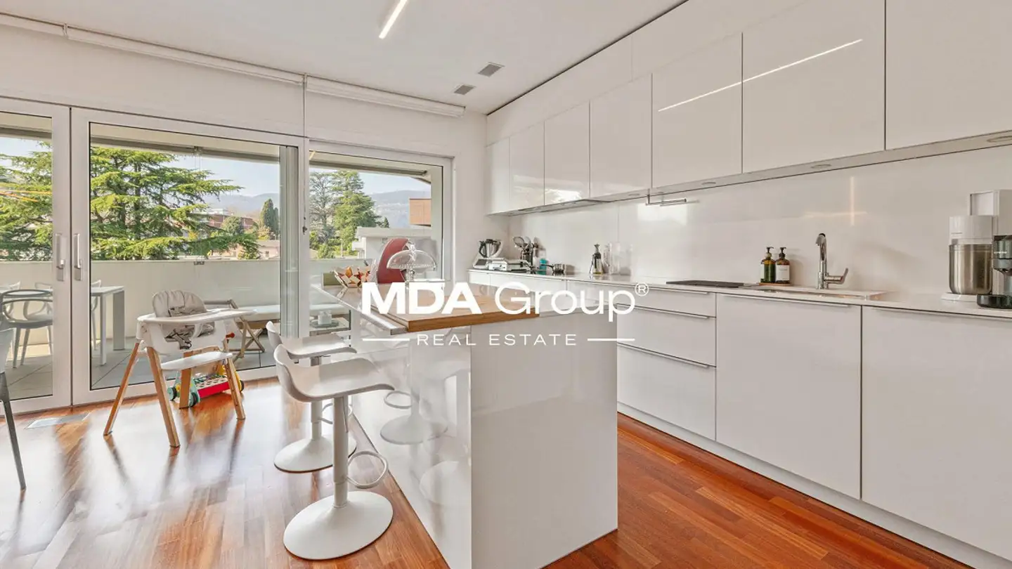 Penthouse kaufen - Via Guglielmo Canevascini, 6900 Lugano