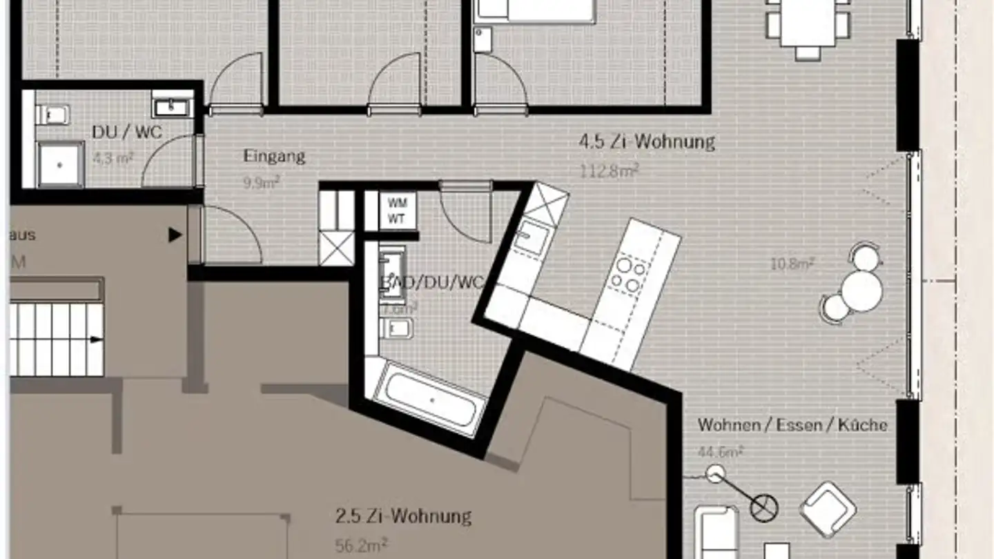 Wohnung mieten - Sonnenbergstrasse 2, 8488 Turbenthal - Foto 2