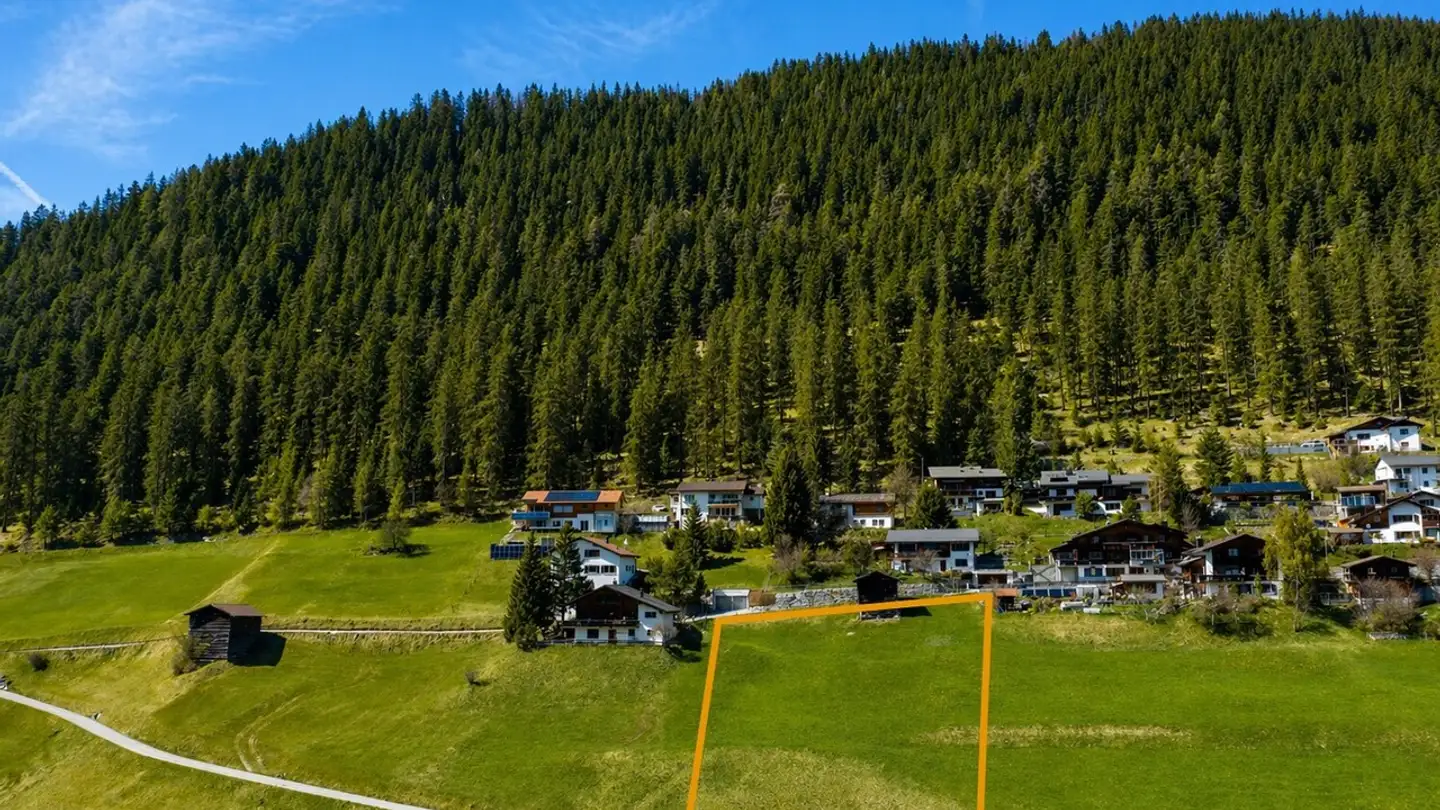 Bauland kaufen - Chrüzaweg, 7494 Davos Wiesen - Foto 2