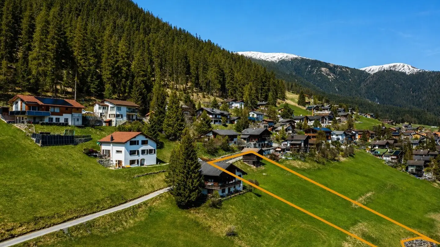 Bauland kaufen - Chrüzaweg, 7494 Davos Wiesen - Foto 3