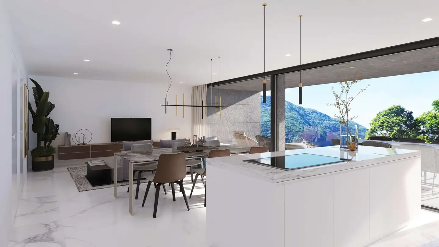 Row house for rent - Via G. Papa 9, 6710 Biasca