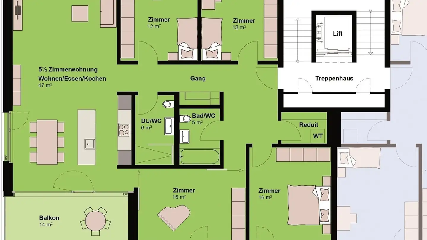 Appartement à louer - Quellenstrasse 8, 8580 Amriswil - Photo 4