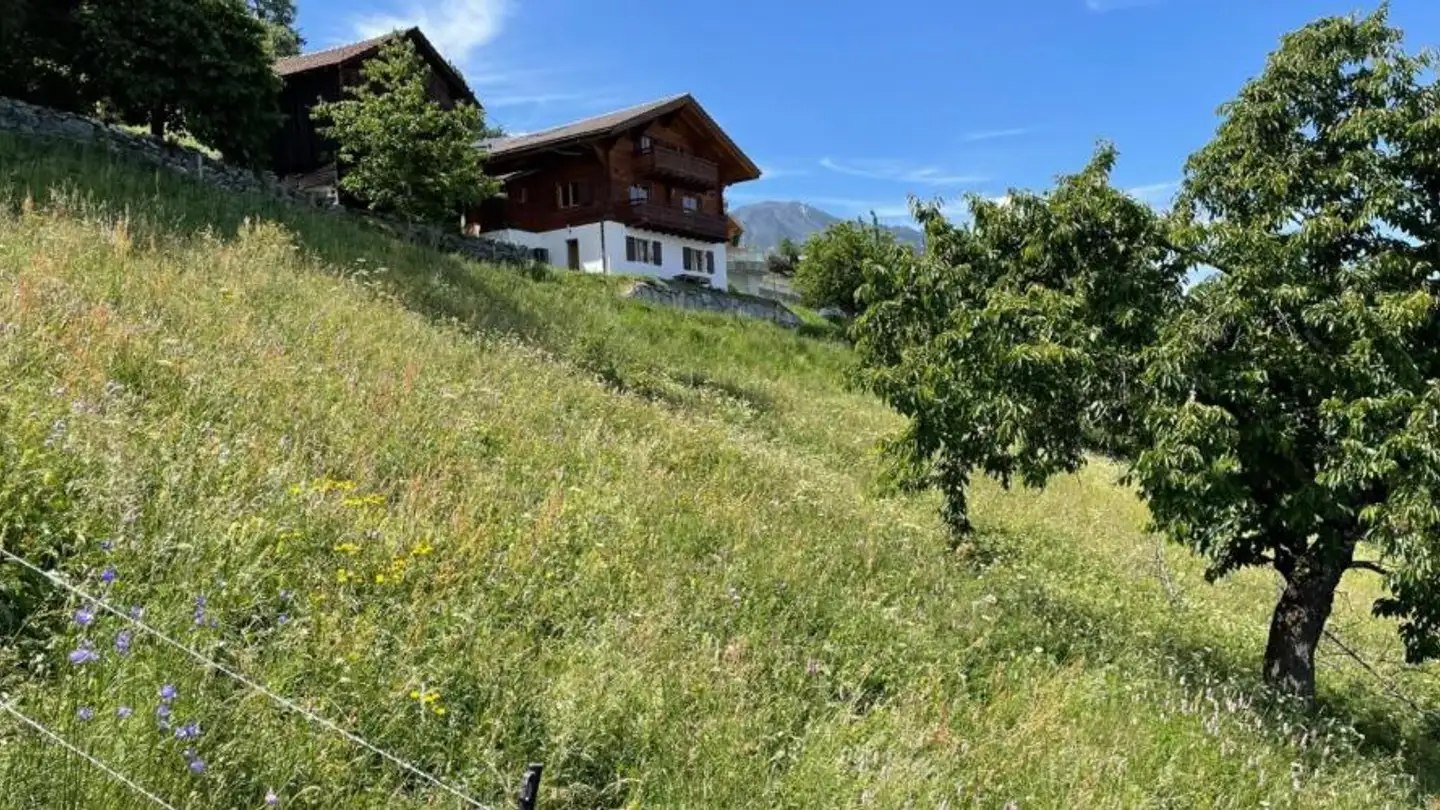 Terrain constructible à vendre - Route Des Grangettes, 1993 Veysonnaz
