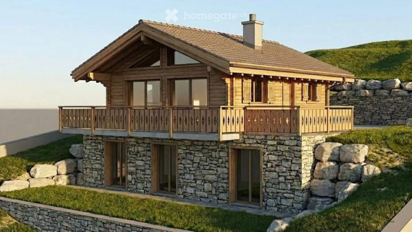 Single house for sale - Route Des Mayens De La Zour, 1965 Savièse