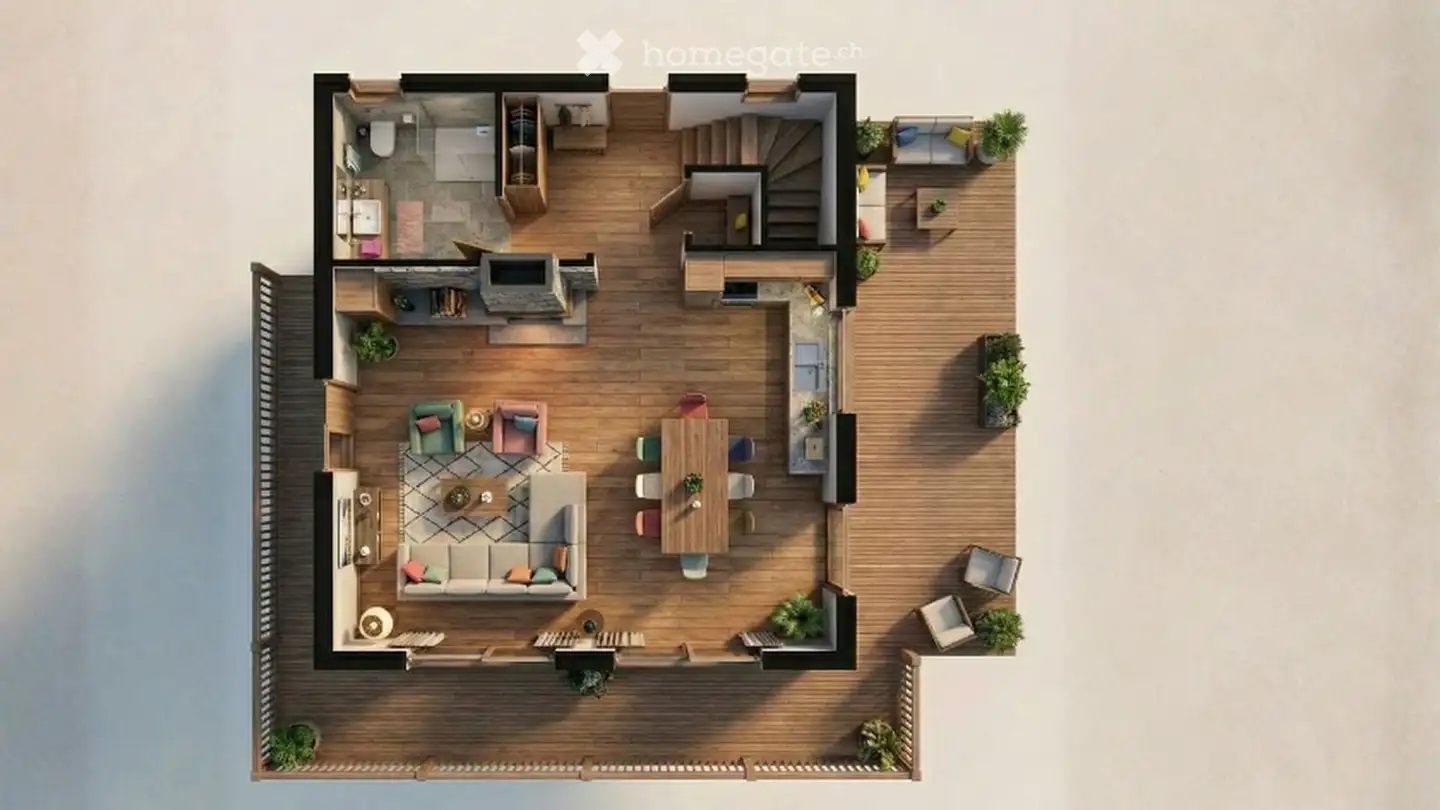 Single house for sale - Route Des Mayens De La Zour, 1965 Savièse - Photo 3