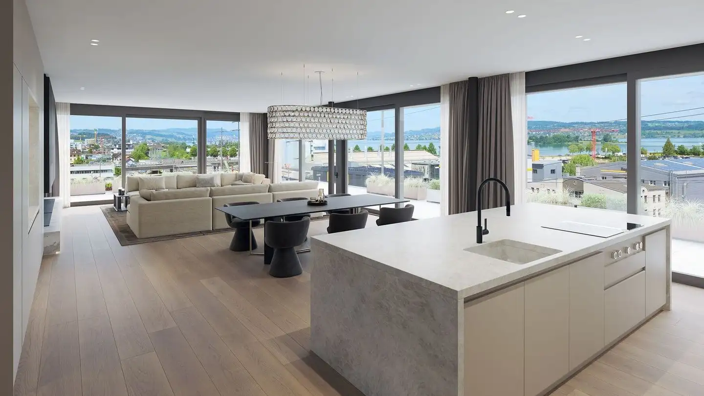 Attique à louer - Churerstrasse 160a, 8808 Pfäffikon SZ - Photo 2