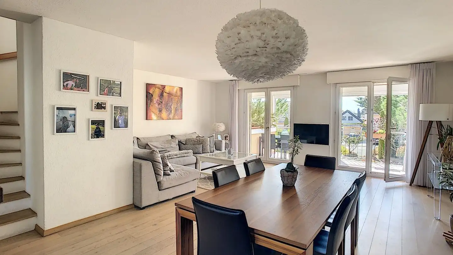 Stepped apartment for rent - 1290 Chavannes-des-Bois