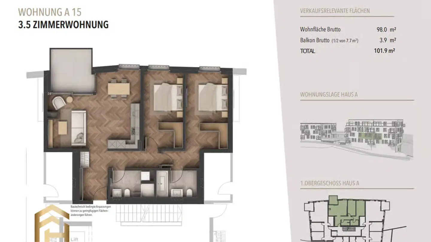 Wohnung kaufen - 3930 Visp - Foto 3