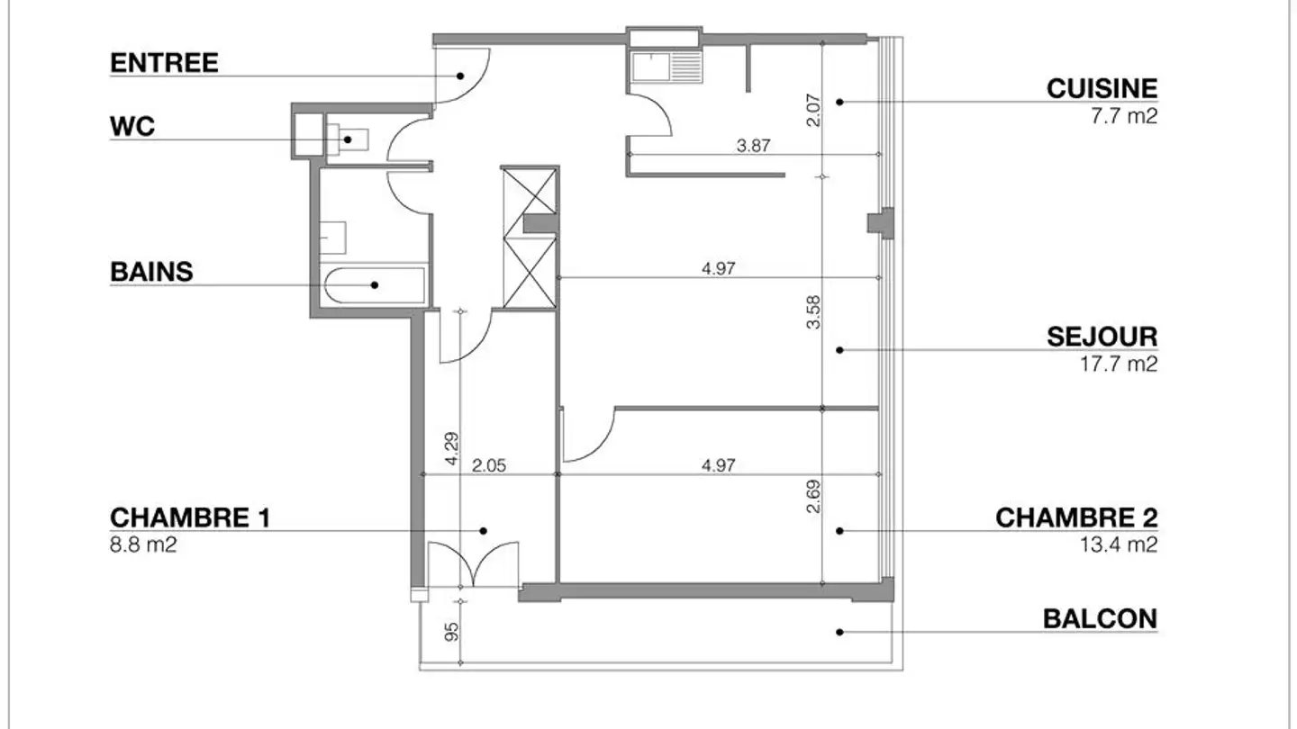 Appartamento in affitto - Rue De Vermont 2, 1202 Genève