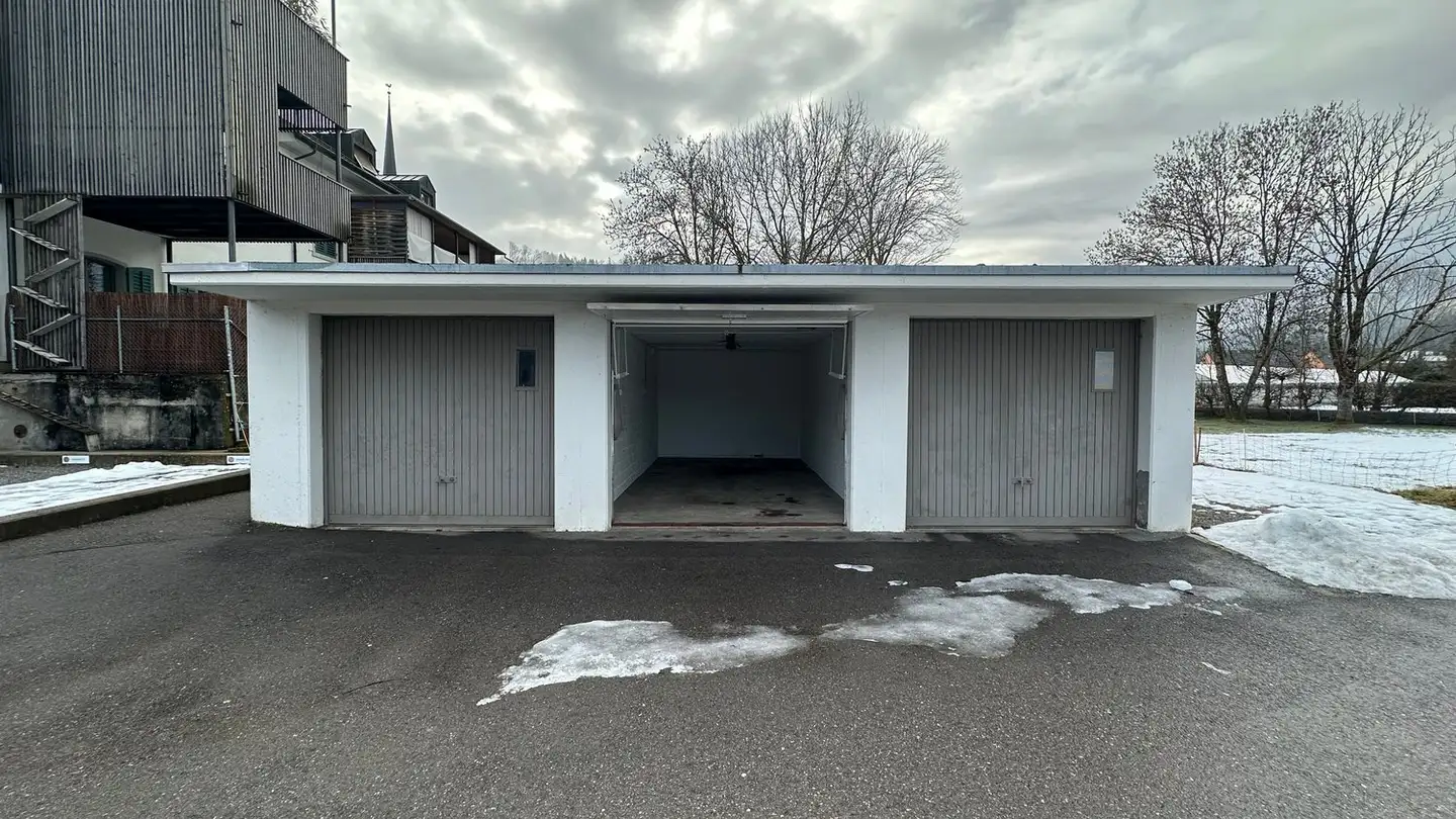 Garage singolo in affitto - Mühleweg 1, 8488 Turbenthal