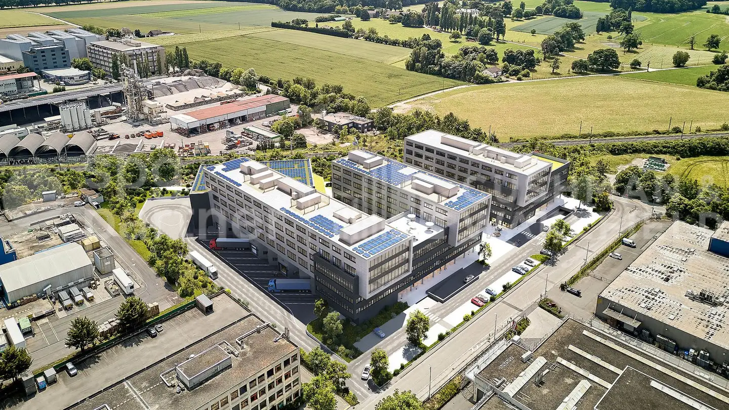 Commercial for rent - Rue Du Pré-Bouvier 31, 1242 Satigny - Photo 2