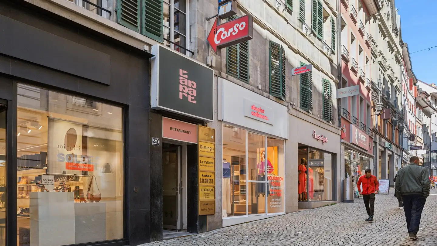 Negozio in affitto - Rue De Bourg 29, 1003 Lausanne