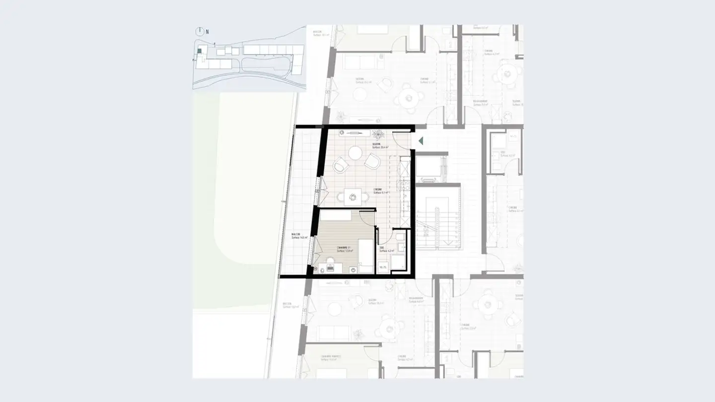 Appartamento in affitto - Le Gottau 12, 1618 Châtel-St-Denis - Foto 2