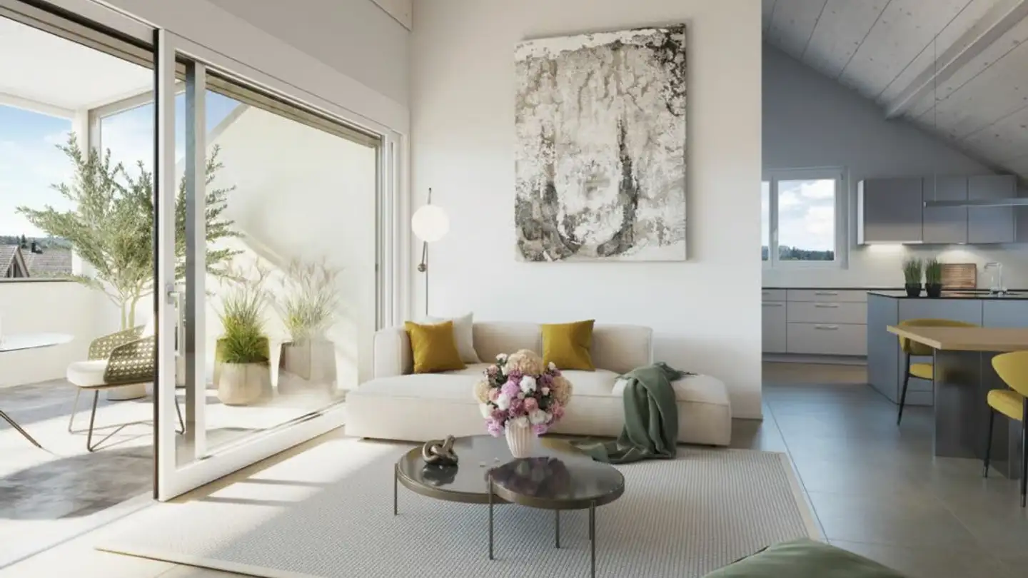 Dachgeschosswohnung kaufen - Aadorferstrasse 26, 9548 Matzingen - Foto 4