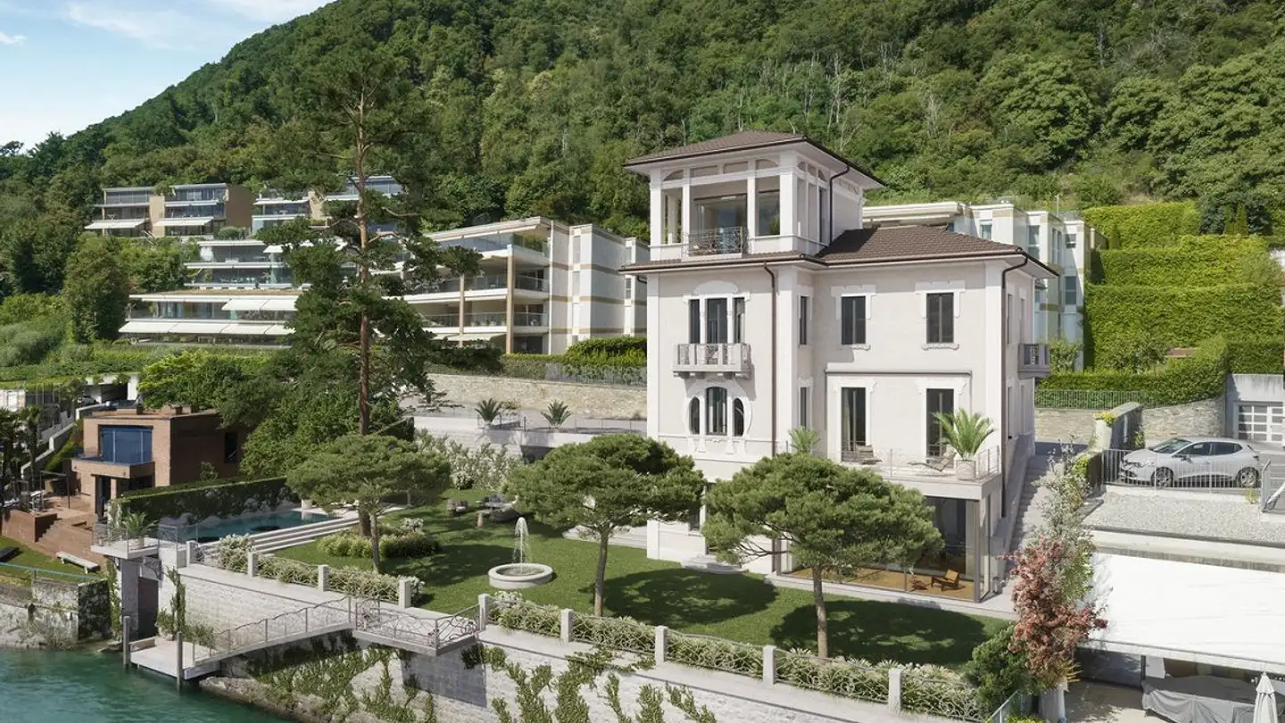 Villa for sale - Lungolago Giuseppe Motta 43, 6815 Melide