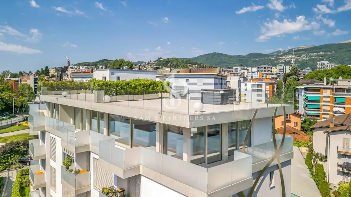 Penthouse mieten - Via Al Ponte, 6900 Massagno