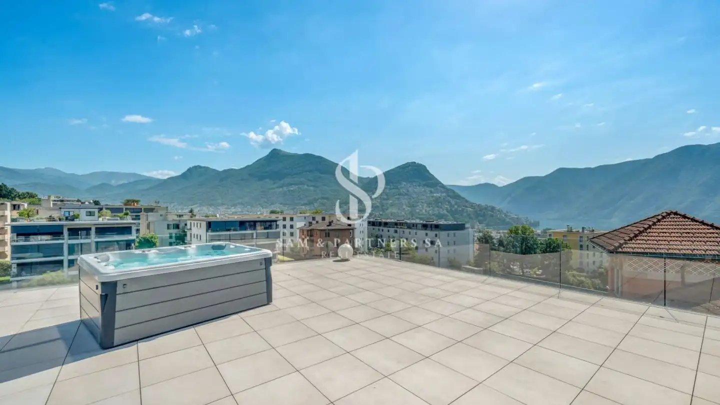 Penthouse mieten - Via Al Ponte, 6900 Massagno - Foto 2