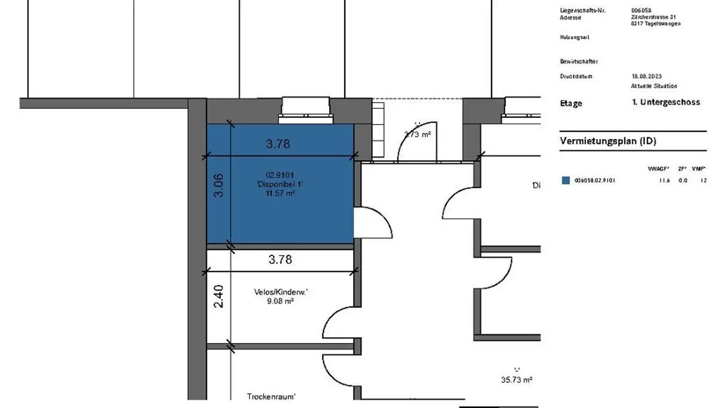Lagerraum mieten - Zürcherstrasse 31, 8317 Tagelswangen - Foto 4