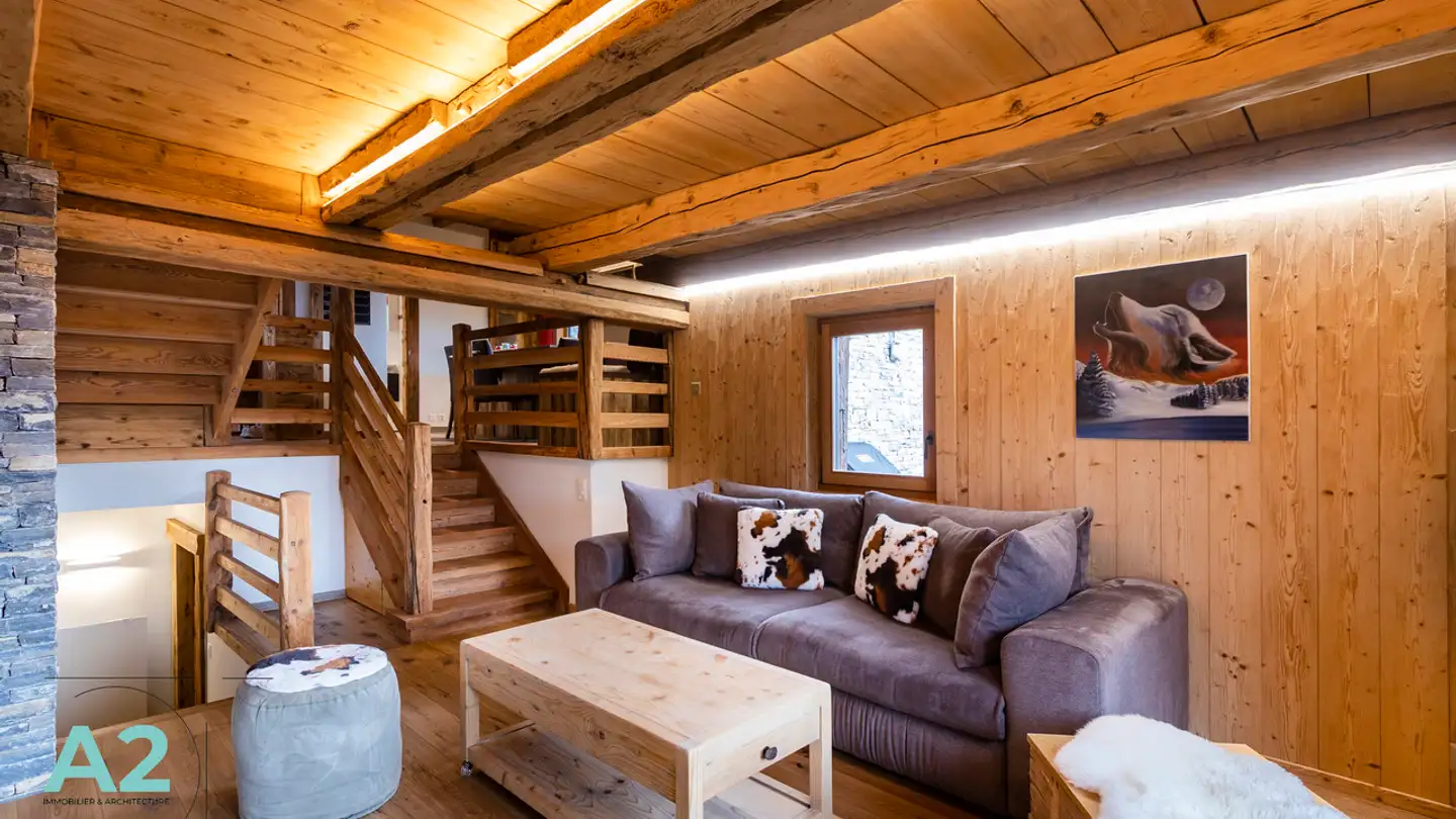 Chalet à louer - Route des Taulettes, 3975 Randogne - Photo 3