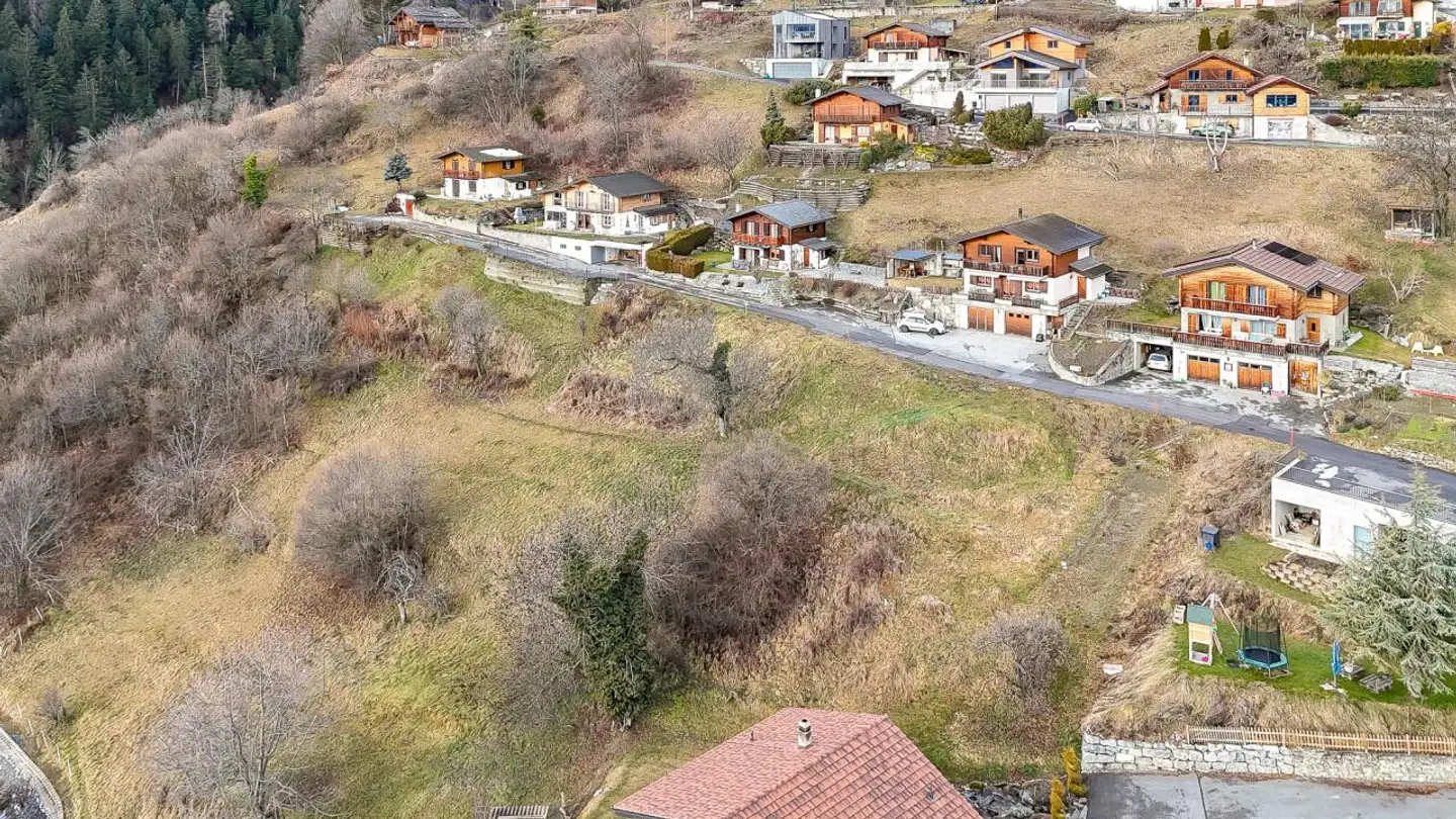 Constructible plot for sale - 1912 Montagnon (Leytron) - Photo 3