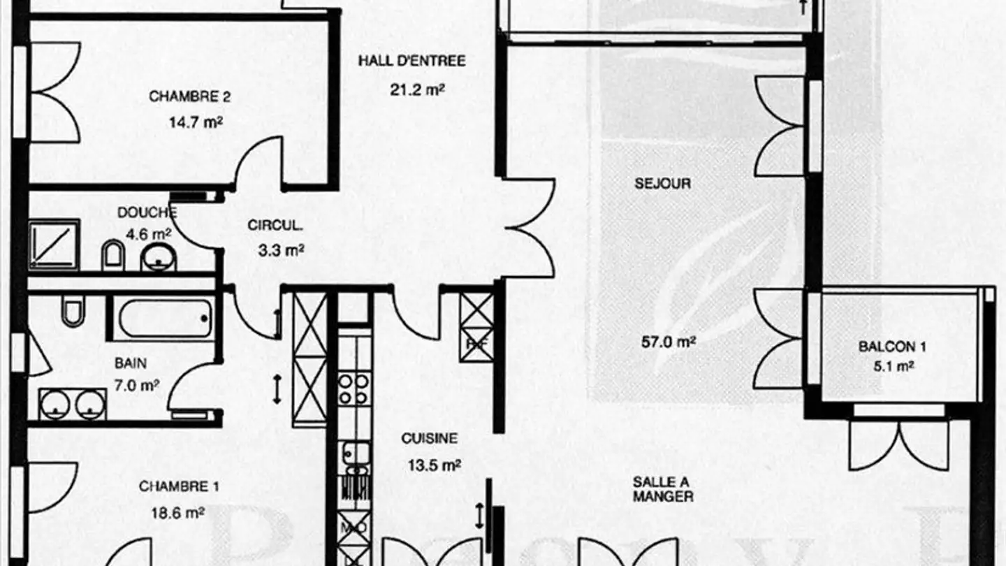 Wohnung mieten - Chemin Des Cornillons 92, 1292 Chambésy - Foto 3