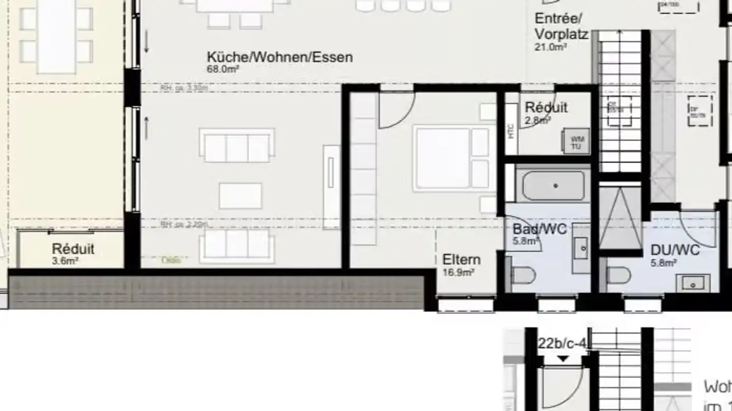 Attico in affitto - Küttigerstrasse 22, 5018 Erlinsbach - Foto 4