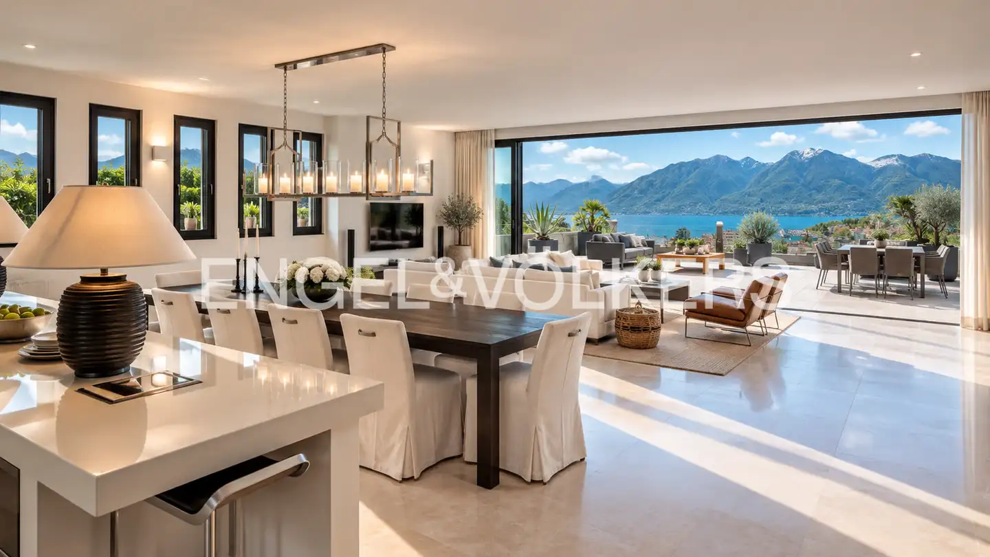 Furnished apartment for sale - 6600 Muralto