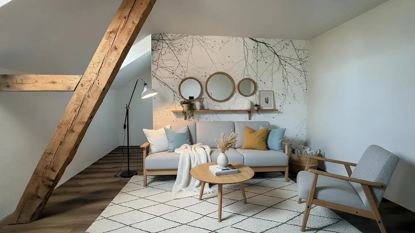 Attic flat for rent - Rue Frédéric Soguel, 2053 Cernier