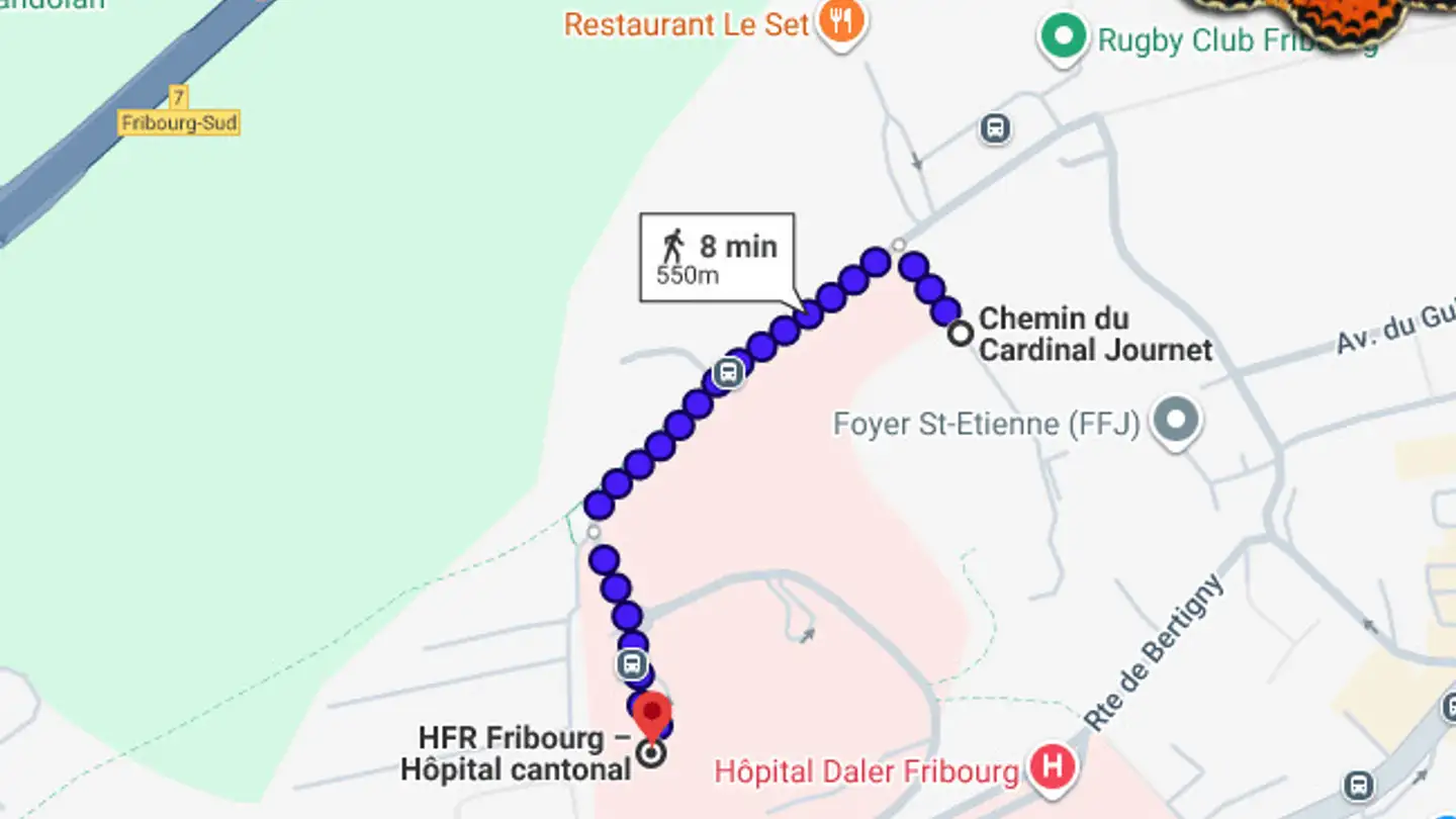 Place de parking souterraine à louer - Chemin Du Cardinal Journet, 1752 Villars-sur-Glâne - Photo 4