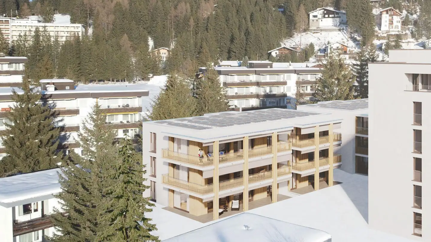 Appartement à louer - Büelweg 14, 7260 Davos Dorf