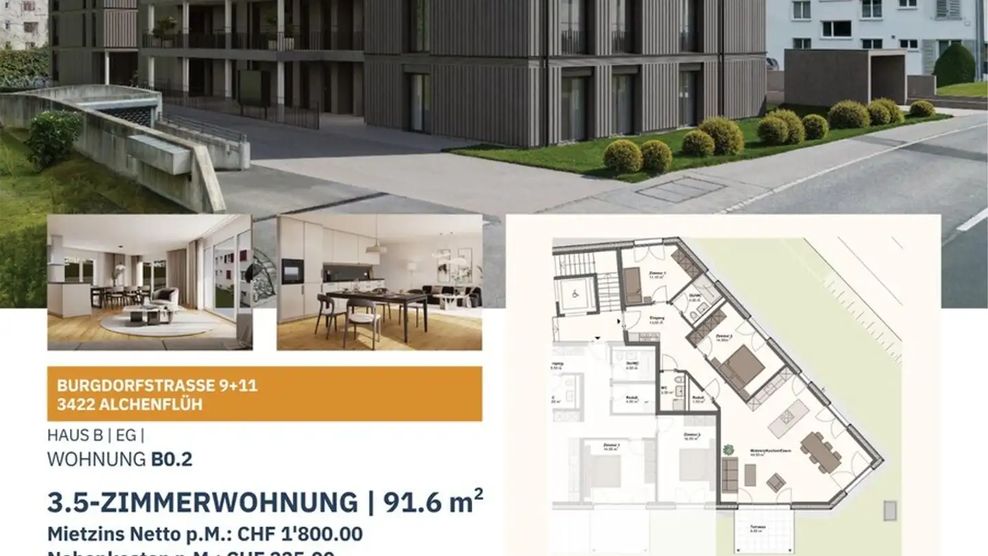 Apartment for rent - Burgdorfstrasse 11, 3422 Alchenflüh - Photo 3