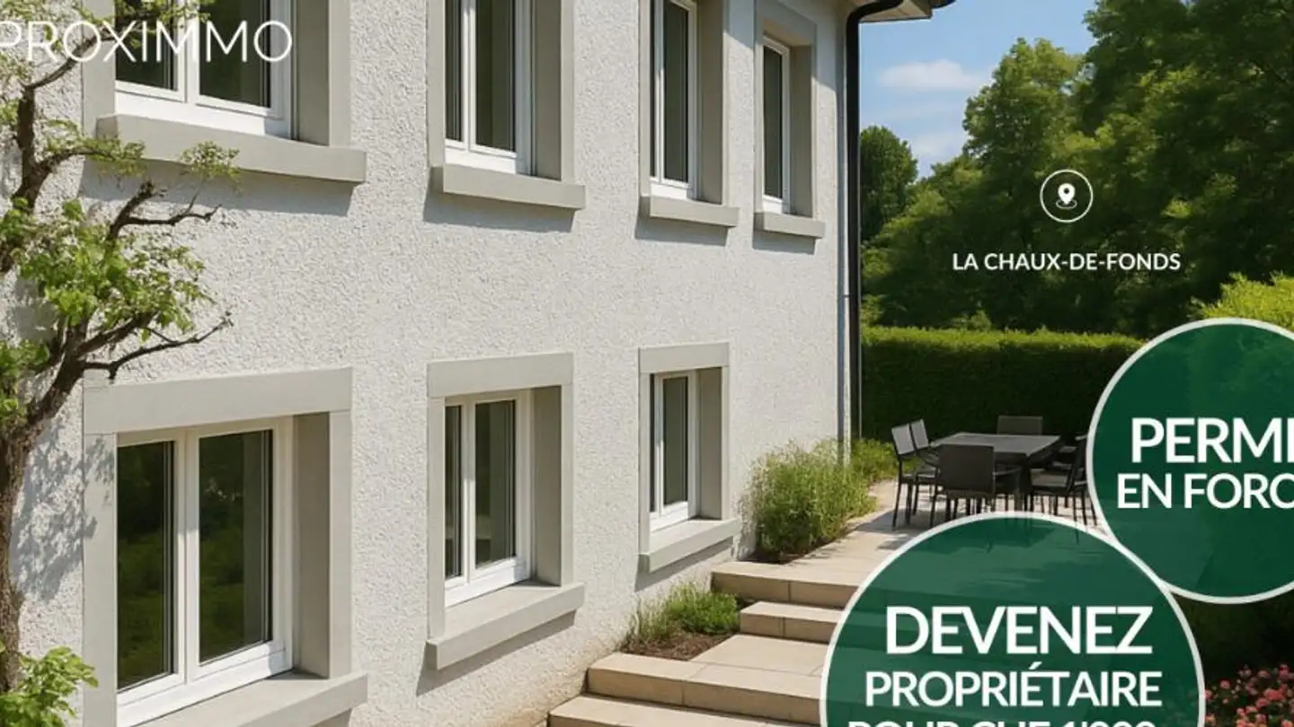 Apartment for sale - 2300 La Chaux-de-Fonds