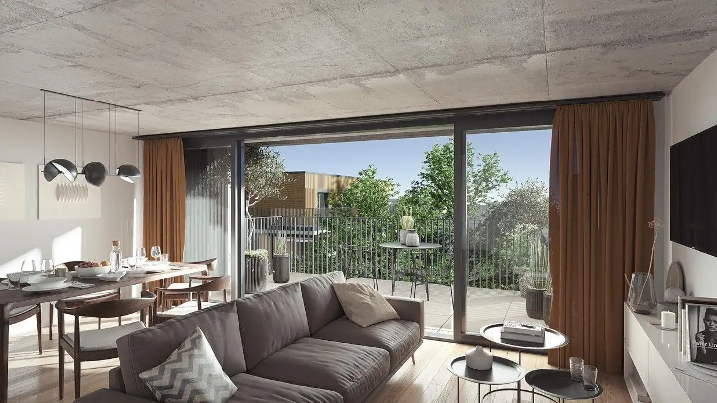 Terrassenwohnung mieten - 1020 Renens VD