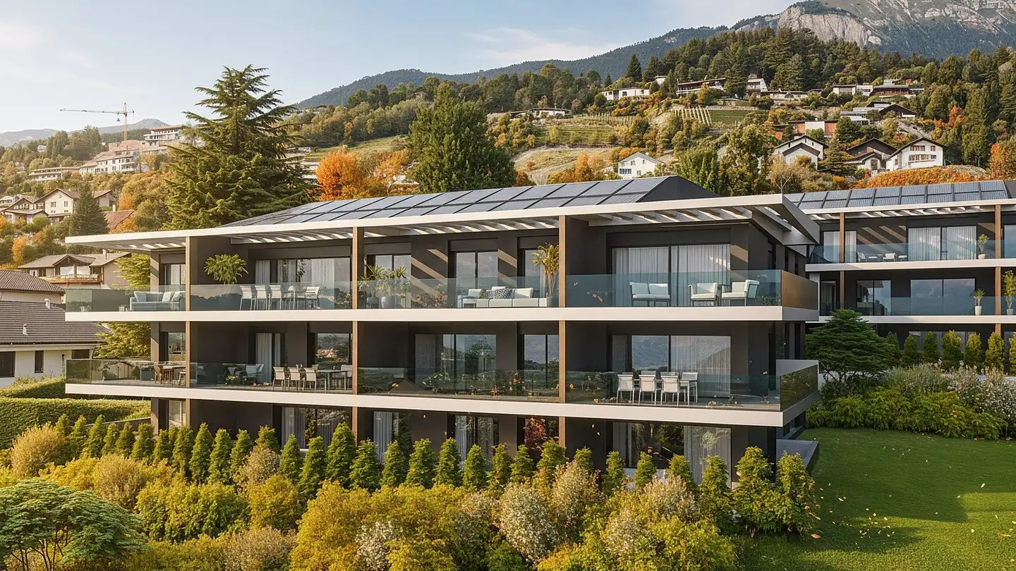 Maisonette-Wohnung kaufen - Route De Drône, 1965 Savièse