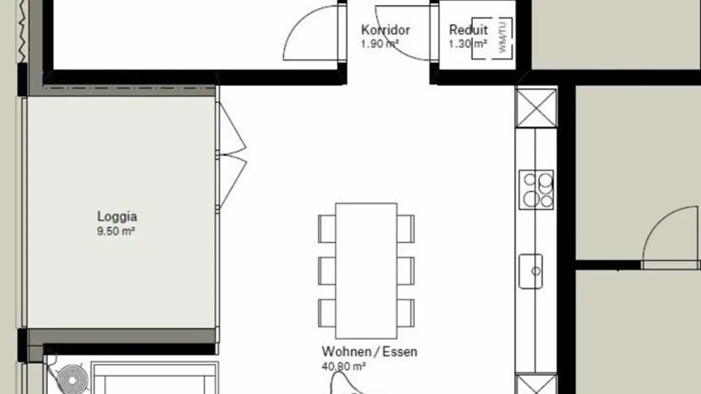 Apartment for rent - Dufaux-Strasse, 8152 Glattpark (Opfikon) - Photo 2