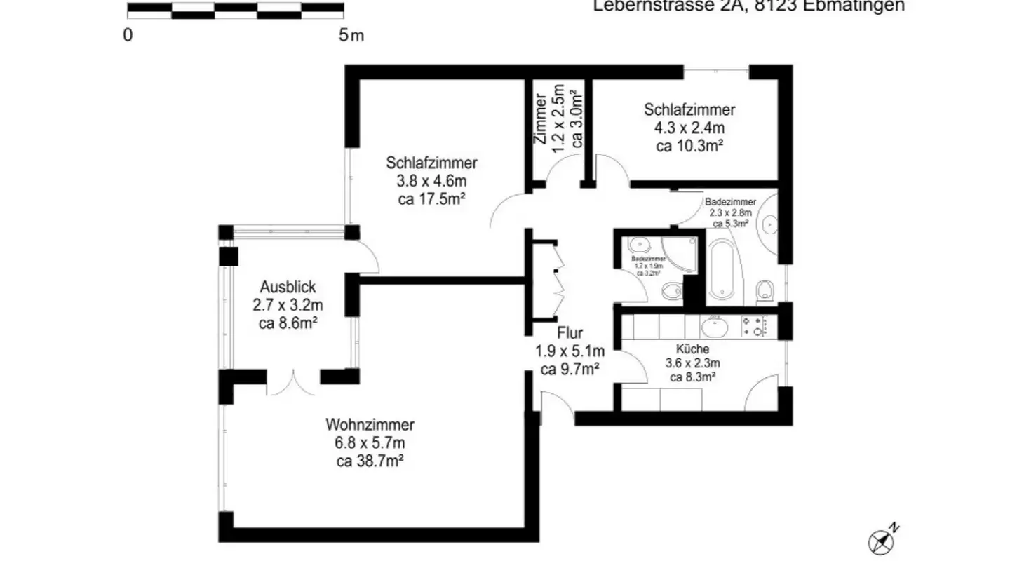 Appartement à vendre - Lebernstrasse 2a, 8123 Ebmatingen - Photo 3