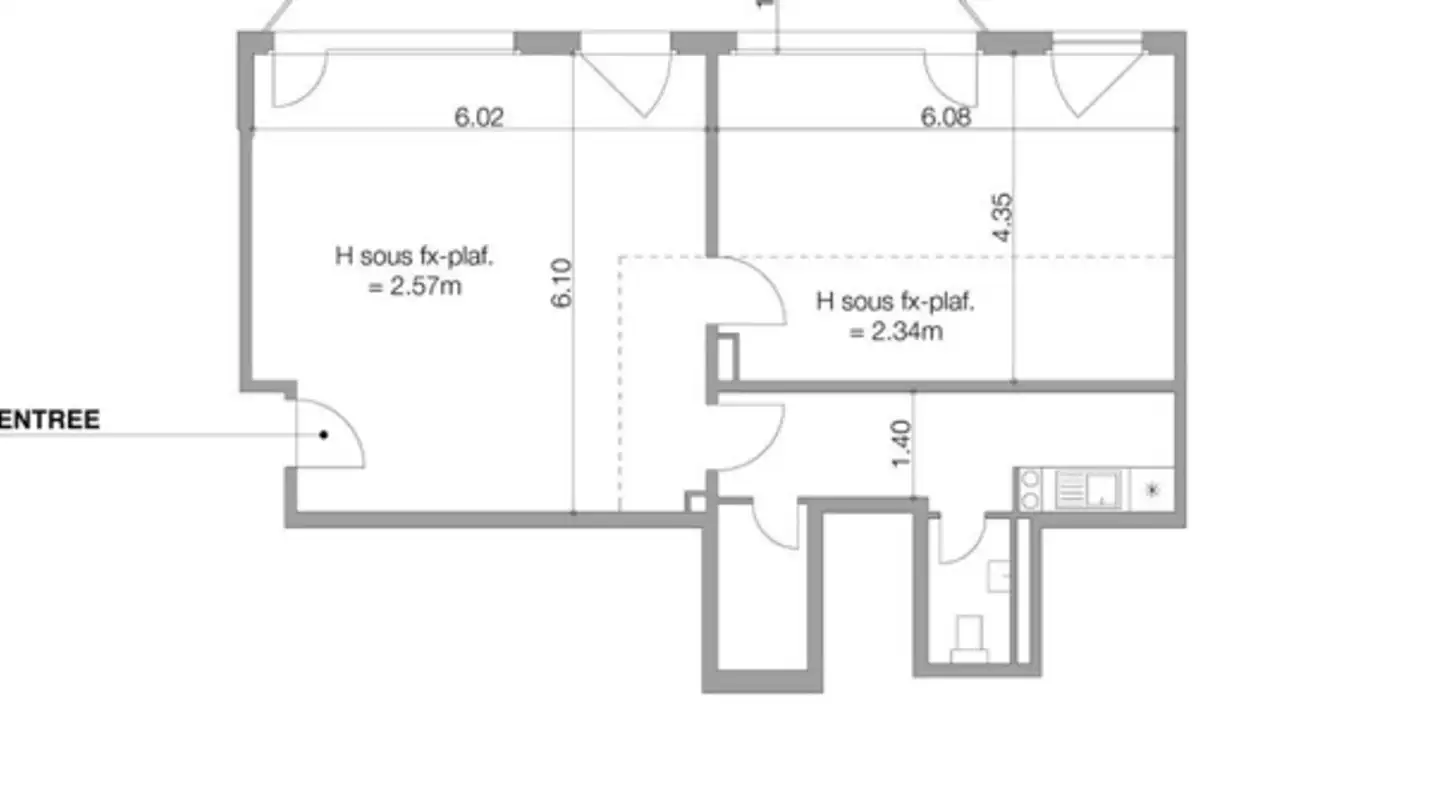 Spazio ufficio in affitto - Rue De La Faucille 14, 1201 Genève - Photo 2