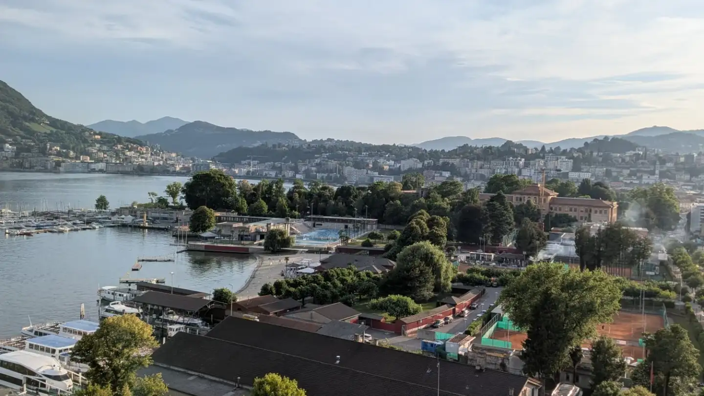 Appartement à louer - Via Delle Scuole 1, 6900 Lugano
