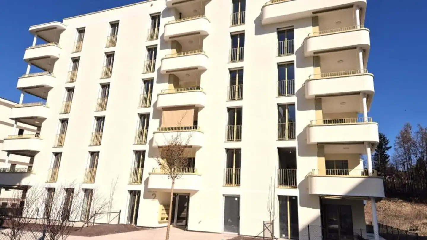 Terrassenwohnung mieten - Allée Charles-Edouard-Guillaume 2, 1723 Marly